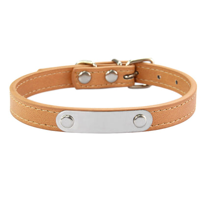 Customizable Engraving Pet Collar for Dogs and Cats