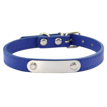 Customizable Engraving Pet Collar for Dogs and Cats