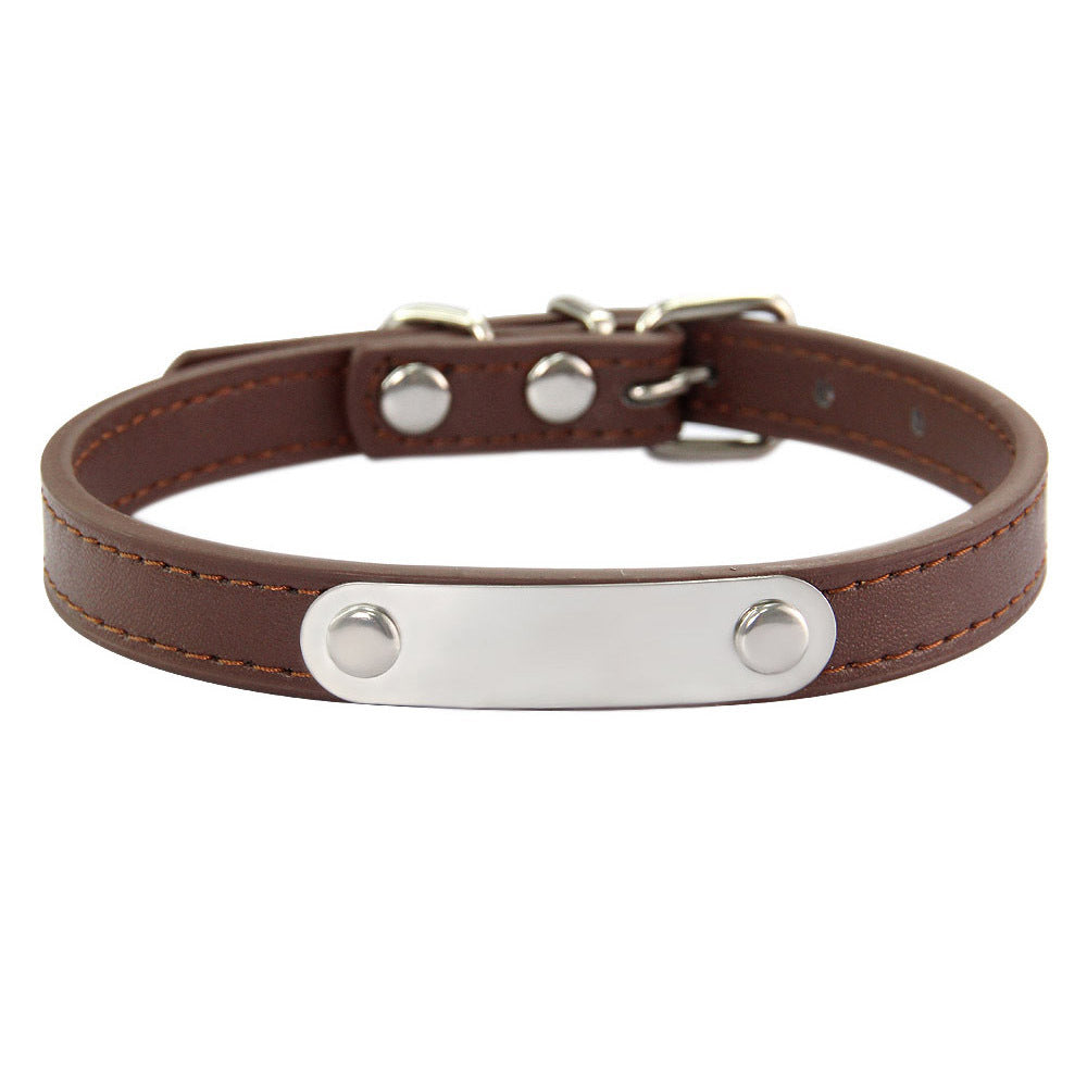 Customizable Engraving Pet Collar for Dogs and Cats