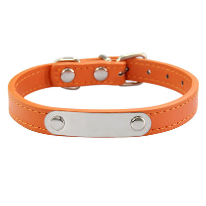 Customizable Engraving Pet Collar for Dogs and Cats