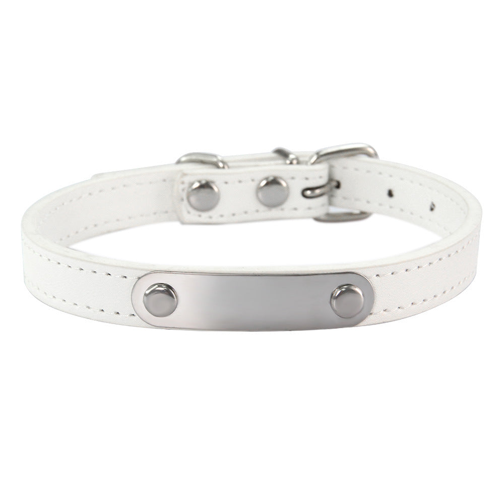 Customizable Engraving Pet Collar for Dogs and Cats
