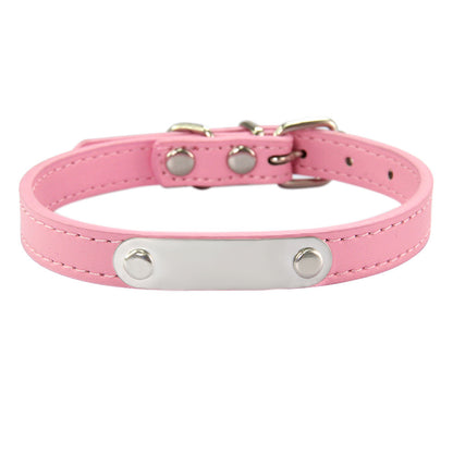Customizable Engraving Pet Collar for Dogs and Cats
