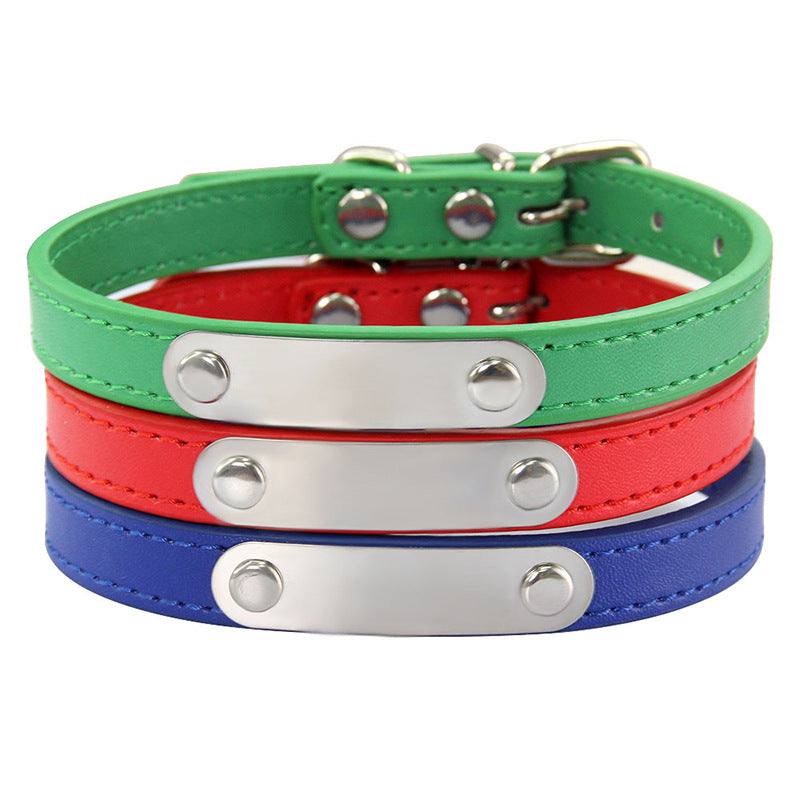 Customizable Engraving Pet Collar for Dogs and Cats