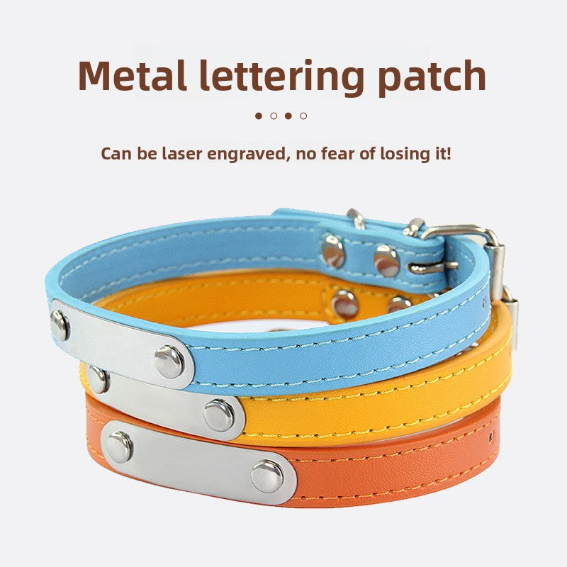Customizable Engraving Pet Collar for Dogs and Cats