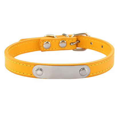Customizable Engraving Pet Collar for Dogs and Cats