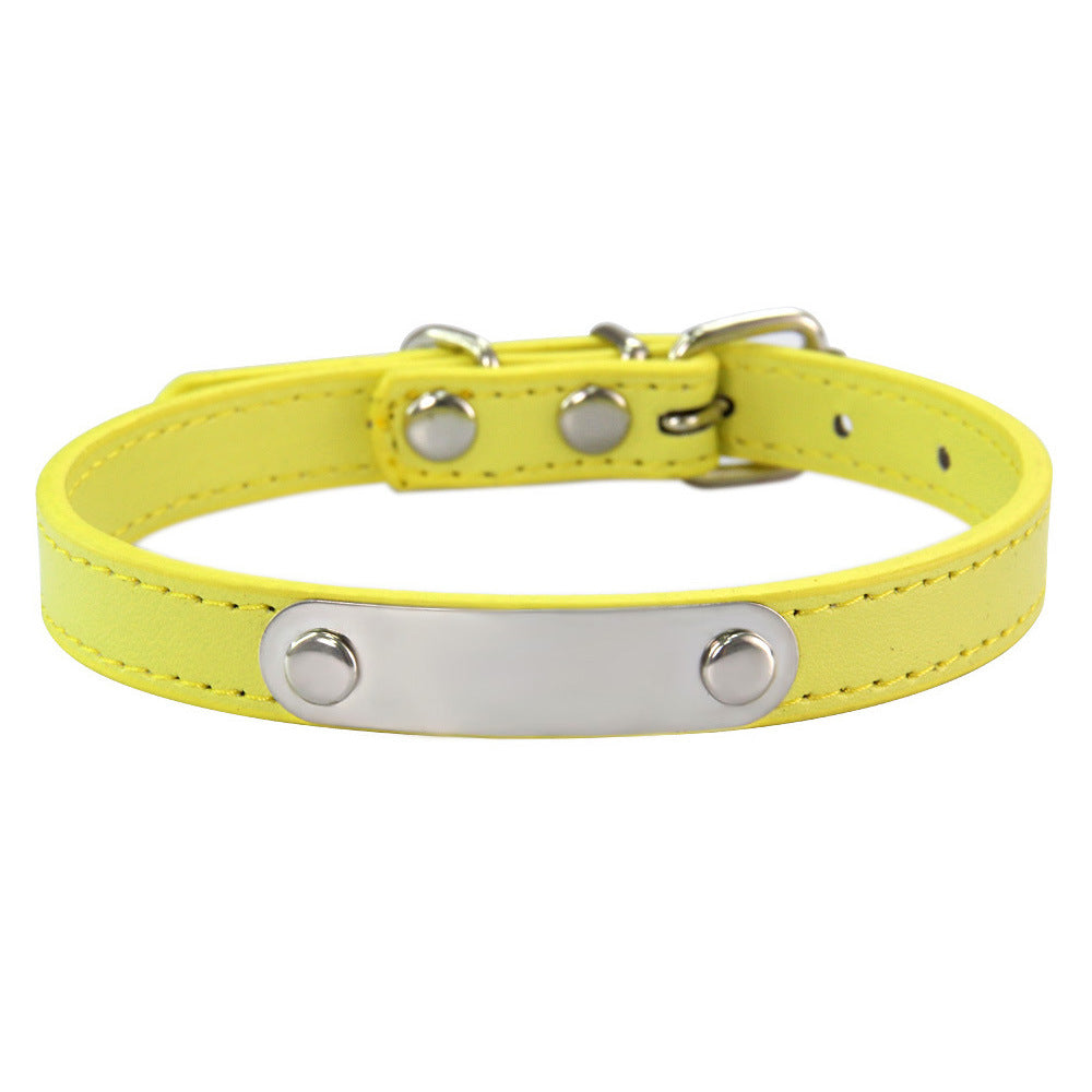 Customizable Engraving Pet Collar for Dogs and Cats