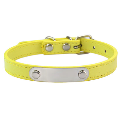 Customizable Engraving Pet Collar for Dogs and Cats