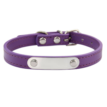 Customizable Engraving Pet Collar for Dogs and Cats